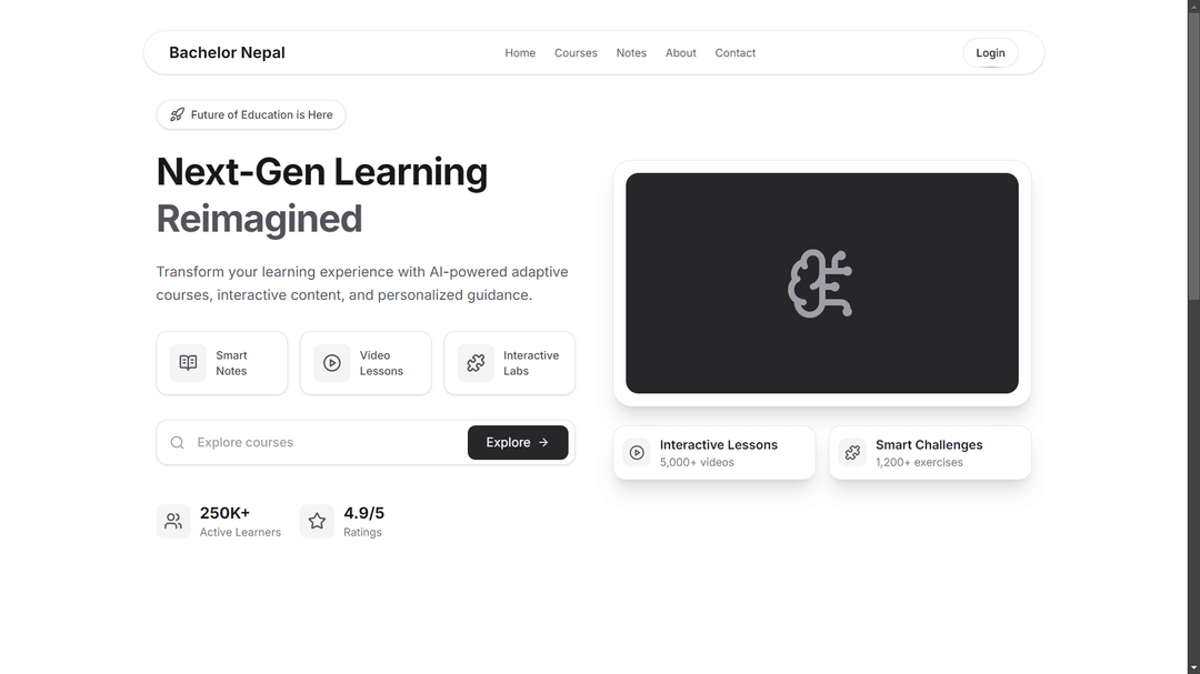 Bachelor Nepal(In Progress) project image