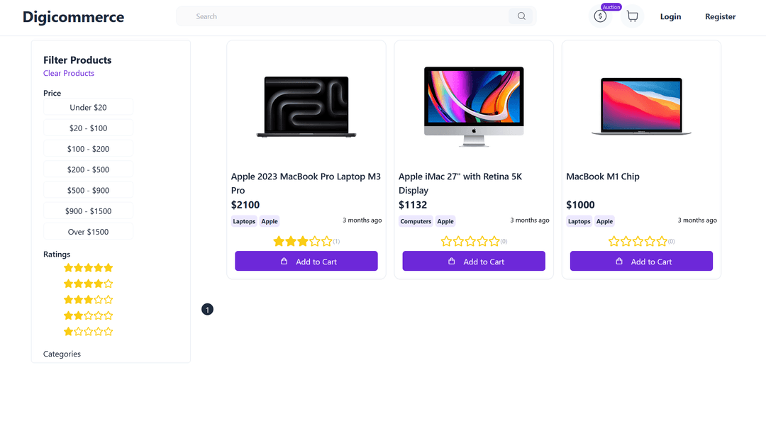 Digicommerce project image